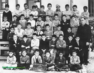 Ecole des garçons à Mateur en 1963